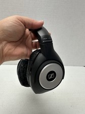 Sennhelser HDR 170 Black Overear Headphones Rechargable  Needs new pads 