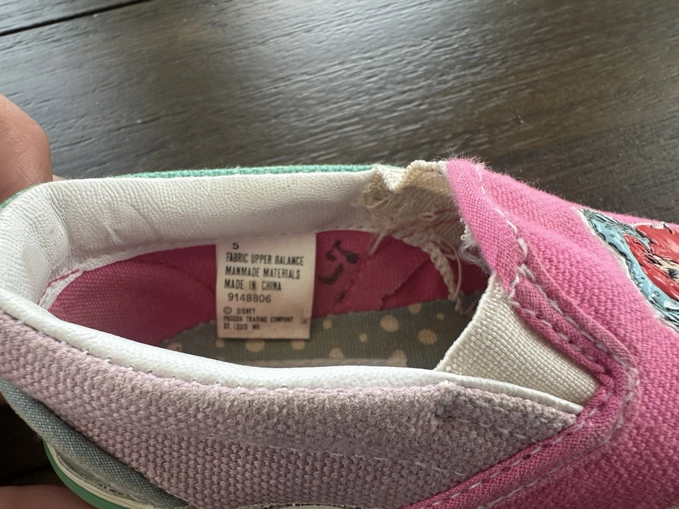 Vintage Little Mermaid Shoes Toddler Size 5 - Image 4 of 4