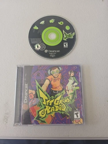 Jet Grind Radio (Sega Dreamcast, 2000) CIB W/ MANUAL TESTED WORK
