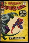 Amazing Spider-Man #45 GD- 1.8 Romita Cover! 3rd App. Lizard! Marvel 1967