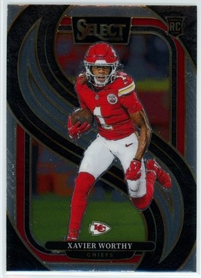 Xavier Worthy 2024 Panini Select #119 Rookie Kansas City Chiefs RC