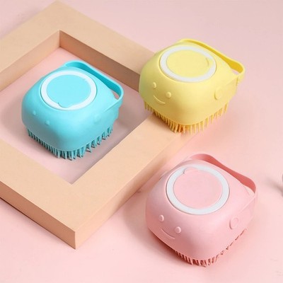 Silicone Cleaning Brush Soft Durable Foaming Bathroom Scrubber Hanging Design To