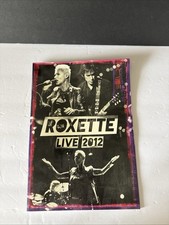 ROXETTE 2012 TOURBOOK TOUR BOOK PROGRAM ONLY FROM THE SHOW