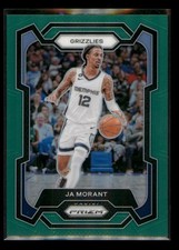 2023-24 Panini Prizm Ja Morant #96 Prizms Green