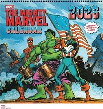 Mighty Marvel 2026 Wall Calendar: A Reissue of the 1976 Classic by Marvel Entert