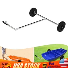 Boat Trailer Dolly Aluminum Alloy Inflatable Boat Kayak Sailboat Trailer Mover