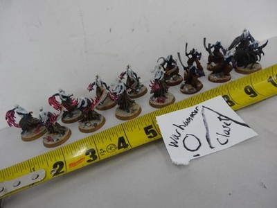 Warhammer 40k Drukhari Kill Team Mandrakes PAINTED figures lot Games Workshop