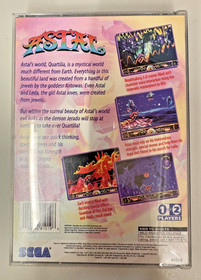 Astal (Sega Saturn, 1995) - Authentic Instruction MANUAL & DISC
