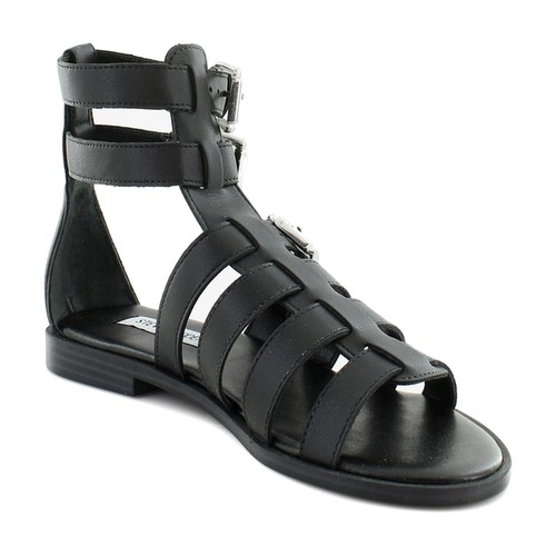 Steve Madden Bruno schwarze Damenschuhe Größe 7 M Sandalen - Bild 7 von 8