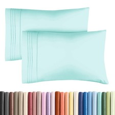 Standard Pillow Cases Set of 2 - Ultra-Soft Hotel Quality Pillowcase Covers -...