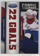 2011-12 Certified Claim to Fame Die-Cut 15/25 Tomas Plekanec #81 17ex