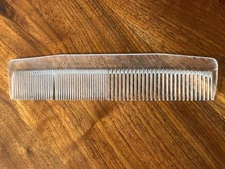 NEW Vintage FULLER Brush Crystal Comb Large 7-1/2"