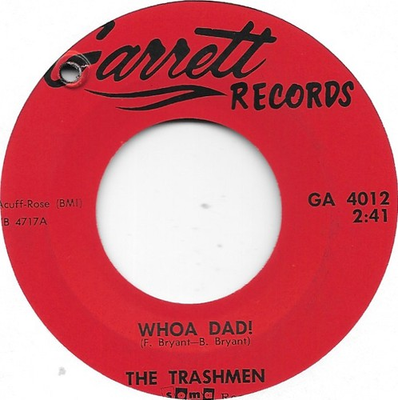 #ad #ad THE TRASHMEN Whoa Dad on Garrett mod surf garage 45 HEAR $10.00