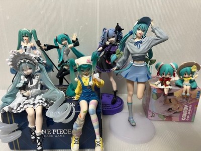 Hatsune Miku Figur Snow Miku Kuromi Vintage Puppensammlung 9 Stück Original