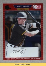 2021 Leaf Pro Set Metal 1989 Auto 1/1 Robert Hassell III #PA-RH1 4g8
