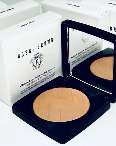Bobbi Brown Vitamin Enriched Pressed Finishing Powder - Golden Brown - Brand New - Picture 1 of 4