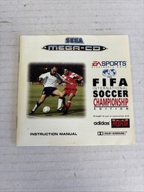 Fifa International Soccer Championship Edition -Sega Mega CD Video Game Football