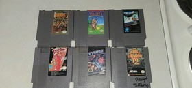 Nintendo NES Game Lot   of  6  Authentic And Tested