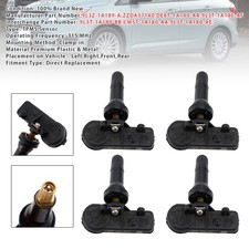4X TPMS Tire Pressure Sensor For Ford Focus Fiesta C-Max Transit DE8T1A180AA