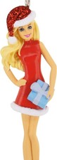 Hallmark BARBIE SANTA Christmas Tree Ornament HCM4253