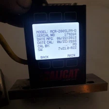 ALICAT SCIENTIFIC MCR-2000SLPM-D/5M GAS MASS FLOW CONTROLLER/ FLOW METER