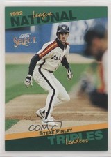 1993 Score Select League Leaders Steve Finley #23 11pj