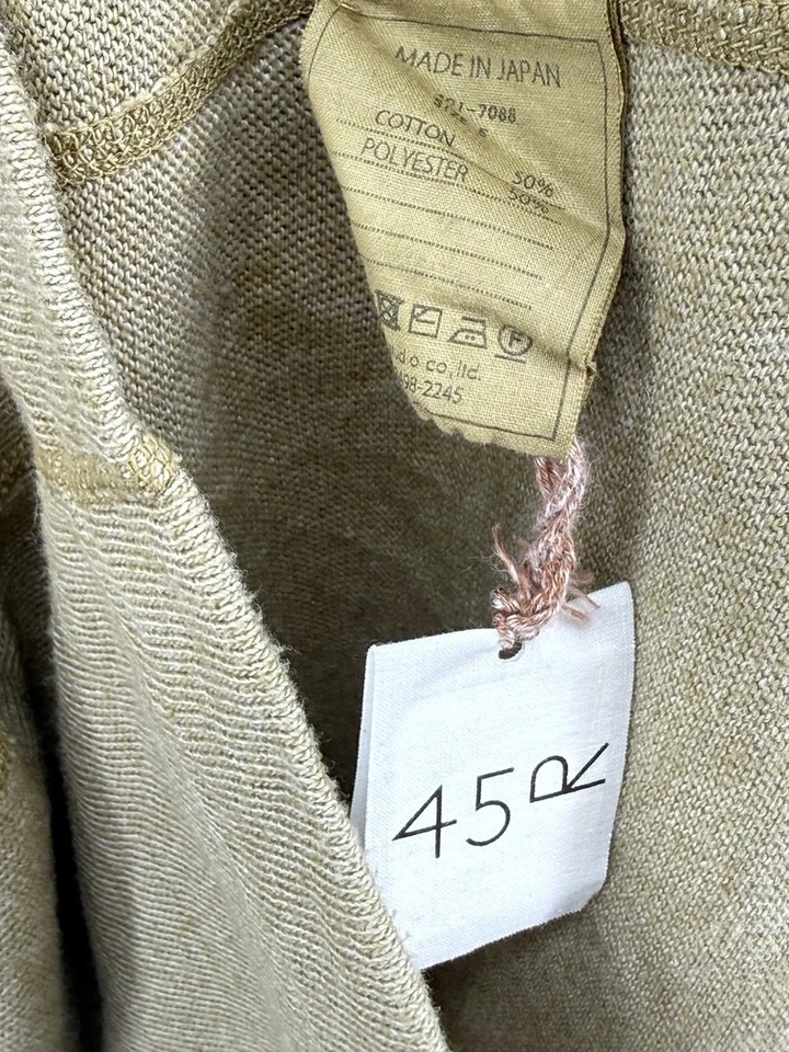 45r 45rpm SS25 热感长袖全新带标签尺寸 5(美国 M)日本制造 — 第 4/4 张图片