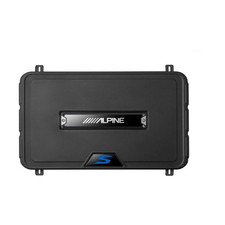 Alpine SS-SB12 Single 12” S-Series Shallow Preloaded Subwoofer Enclosure