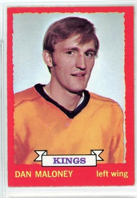 1973-74 NHL O-Pee-Chee DAN MALONEY Card #32 AMAZING Condition! Set Break!