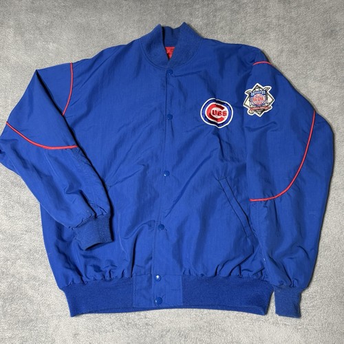 Vintage 90's CHICAGO CUBS AUTHENTIC STARTER JACKET XL - Bild 2 von 11