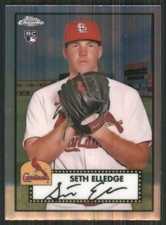2021 Topps Chrome Platinum Anniversary #122 Seth Elledge  3386