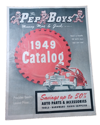 #ad 1949 Pep Boys Manny Moe amp; Jack Catalog Book RRP 248 $36.52