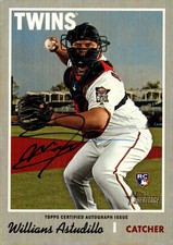 2019 TOPPS HERITAGE HIGH REAL ONE AUTOGRAPH #ROA-WAS WILLIANS ASTUDILLO RC
