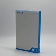 Image of Anker PowerCore 313 Slim 10000 mAh Power Bank - Black (A1229) Brand New Sealed