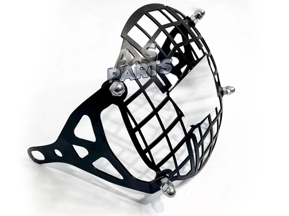 Fit For Royal Enfield Meteor 350cc - "Black Headlight Grille Set Net Design" - Изображение 3 из 4