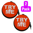 2 Pack HUGE Try Me Button Halloween Christmas Animatronic Prop Lowes Home Depot