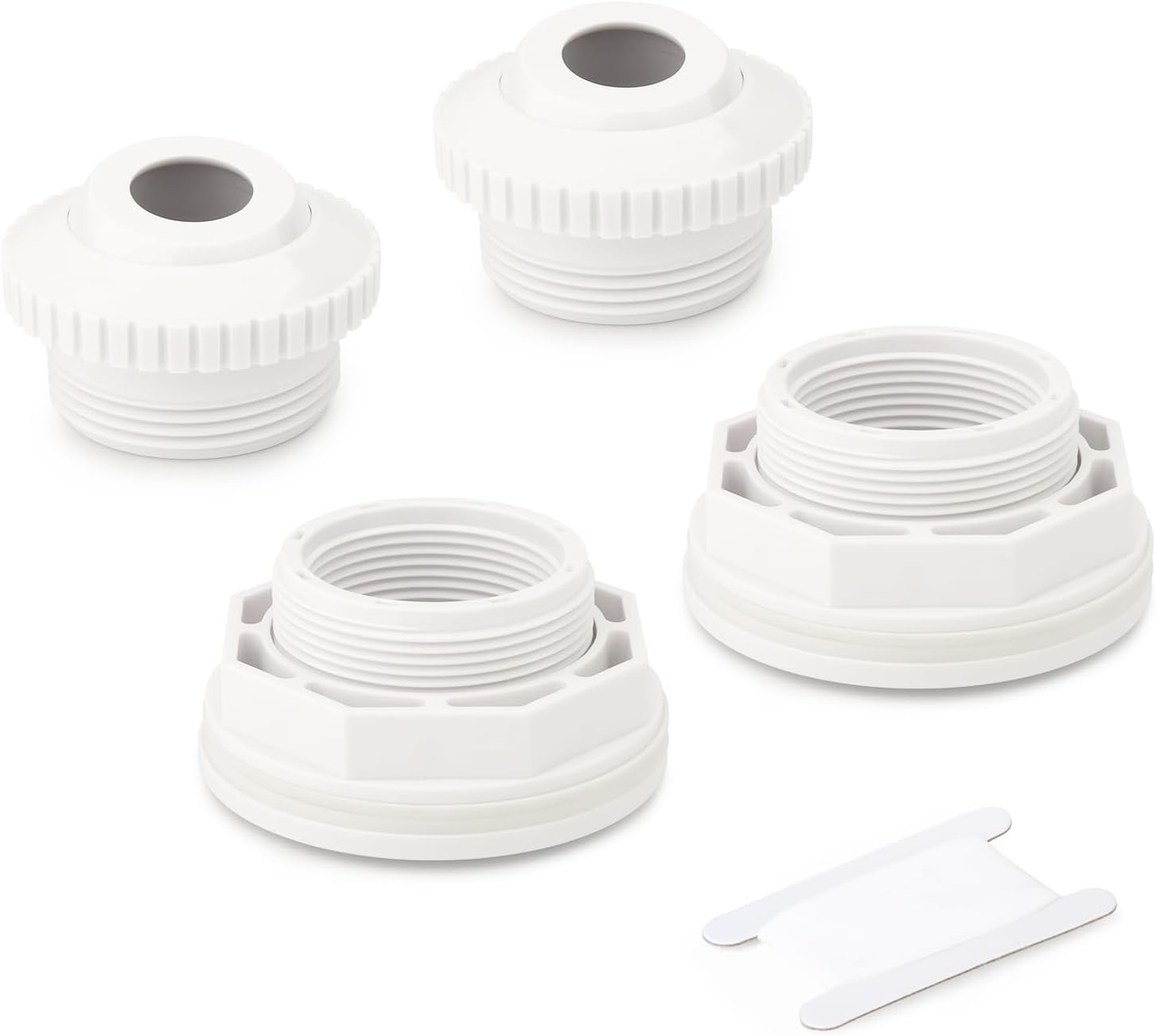 GASHER 2Pcs SP1023 Pool Inlet Return Fitting, 1-1/2" Above Ground 1-1/2 