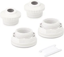 GASHER 2Pcs SP1023 Pool Inlet Return Fitting, 1-1/2" Above Ground 1-1/2 