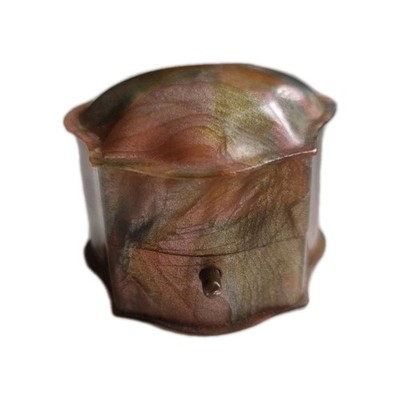Antike oder Vintage Bakelit Ring Schatulle
