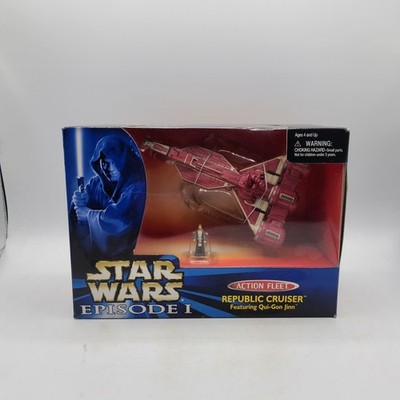 Star Wars Episode I Action Fleet Republic Cruiser 1998 Galoob Brand New