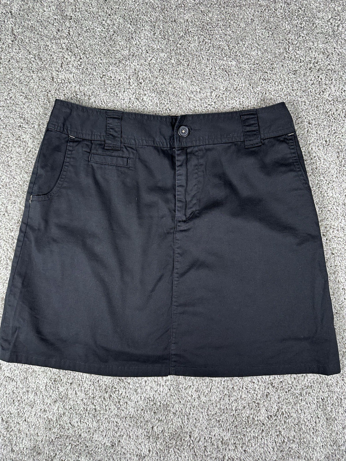 White Stag A-Line Skort Womens Size 8 Black