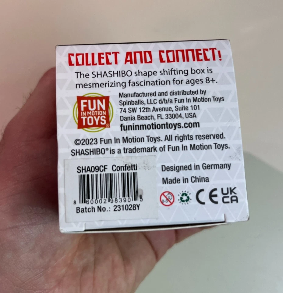 Shashibo Shape Shifting Box Artist Series, Powered by 36 Rare Earth Magnetics - Image 3 of 4