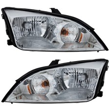 Left And Right Headlights For Ford Focus 2005-2007 Halogen W Bulbs S Se Ses St Left And Right Headlights For Ford Focus 2005-2007 Halogen W Bulbs S Se Ses St