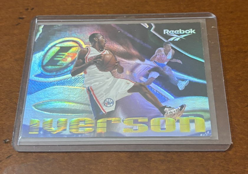 1997-98 Skybox Premium The Answer Reebok  Allen Iverson Philadelphia 76ers  thumbnail 3