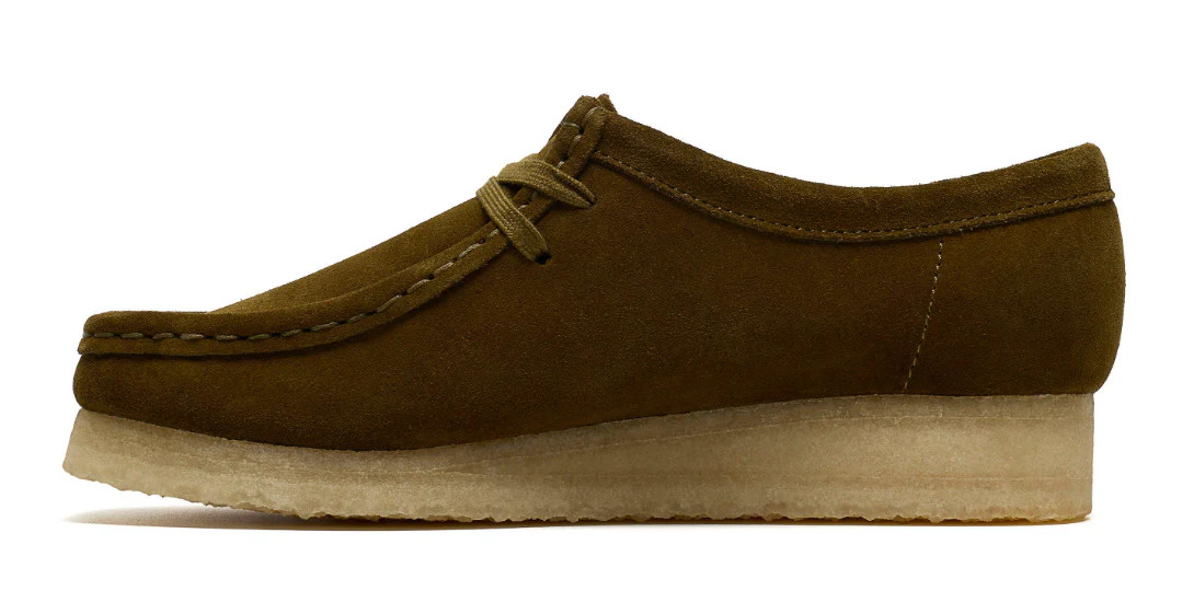 Clarks WALLABEE 26.5 試着のみ Clarks Wallabee Lo - 26186509 - Olive Suede (WOMEN'S) | eBay
