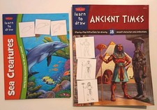 Learn To Draw Books Ancient Times Sea Creatures Walter Foster Kids Children Art