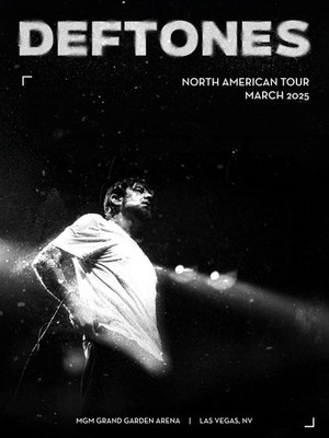 Deftones Chino Moreno North American 2025 Tour Poster Wall Art
