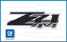 2 - Z71 4x4 Fscfb - Chevy 07-13 Decal Sticker Silverado Gmc Sierra Carbon Fiber 2 - Z71 4x4 Fscfb - Chevy 07-13 Decal Sticker Silverado Gmc Sierra Carbon Fiber