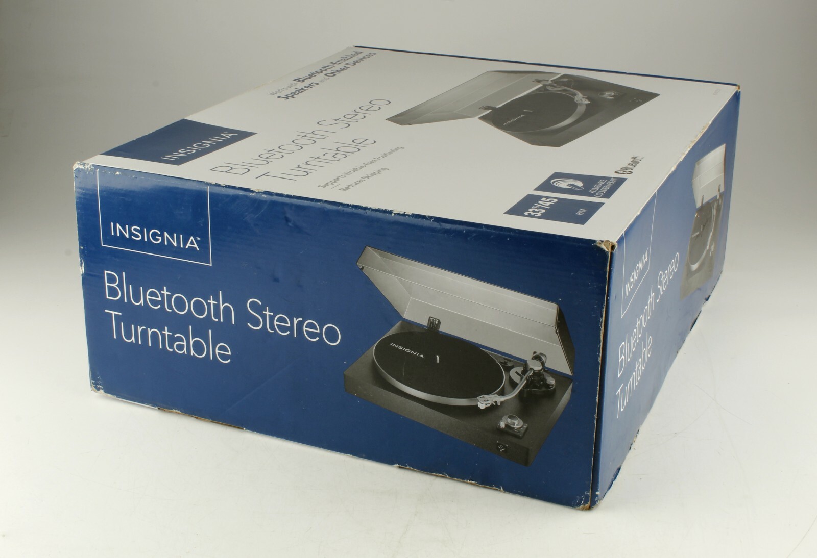 *Insignia Bluetooth Stereo Turntable Black eBay