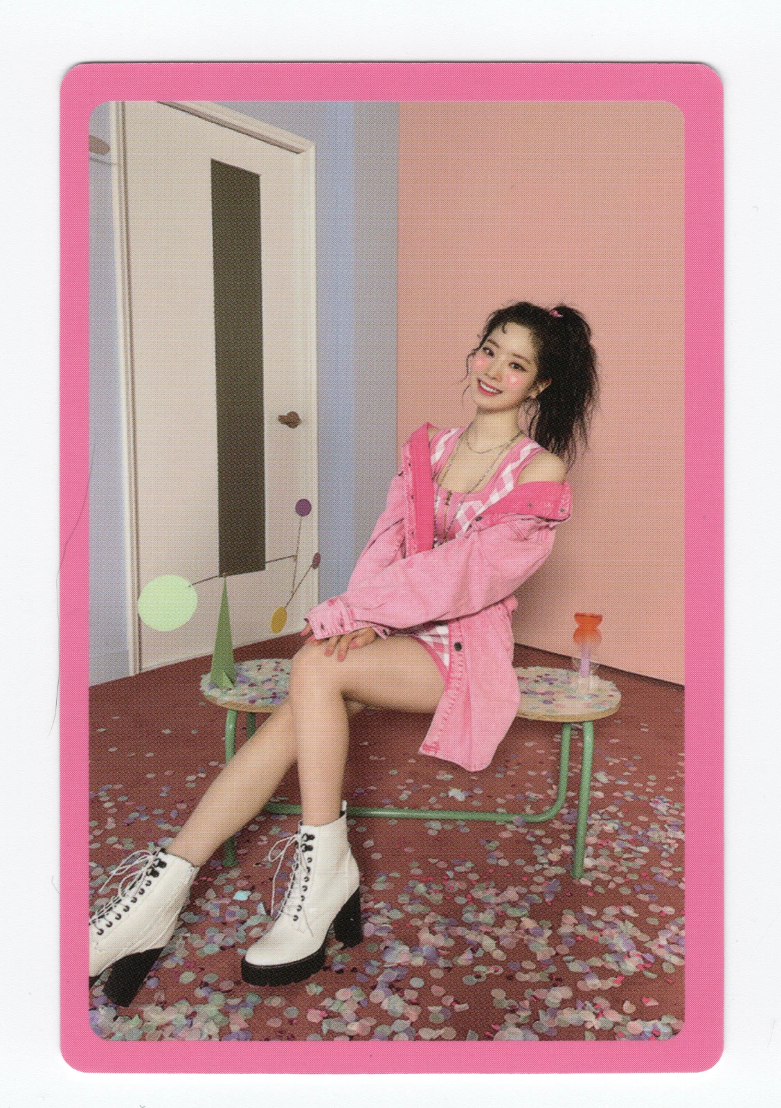 Dahyun - Formula of Love POB photocard photocard